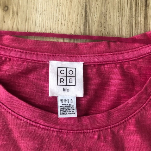 Casual Pink Maxi Dress with Dolman Sleeves - Picture 4 of 7